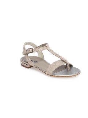 Paul Green Nepal T-Strap Metallic Studded Sandal